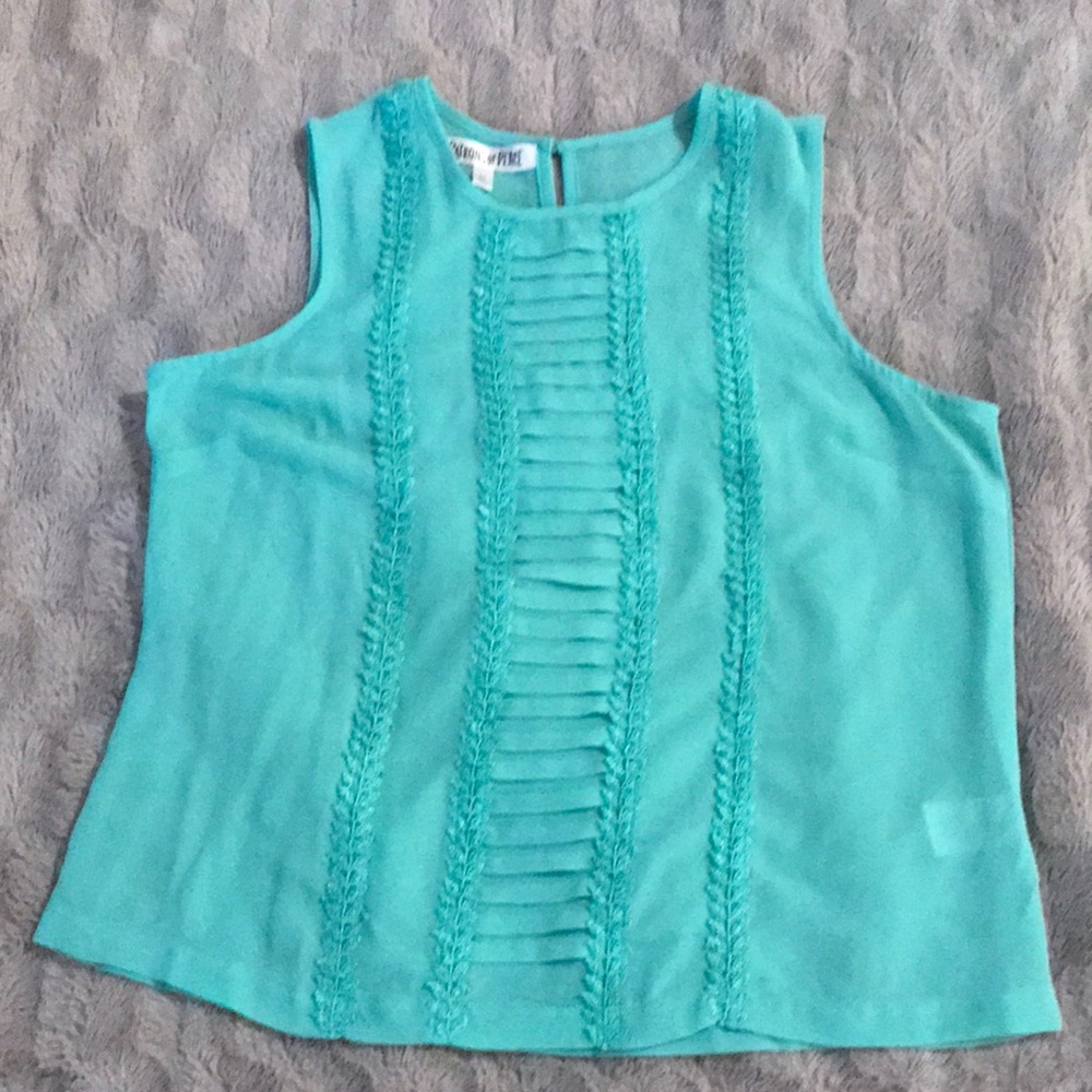 💥BOGO! Patrons of Peace Teal Blouse